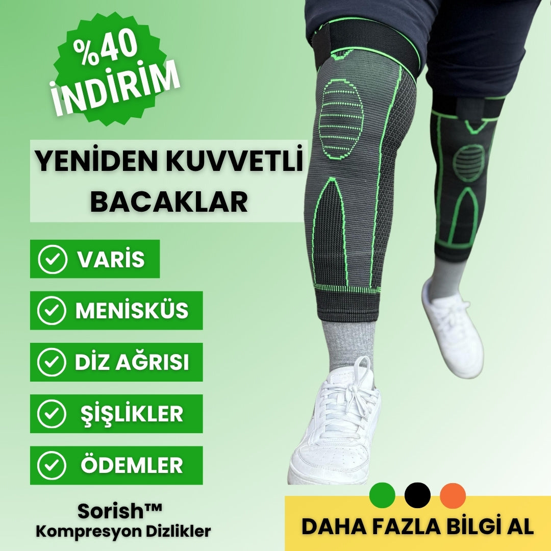 Sorish™ Nefes Alabilir & Masaj Etkili & Kompresyon Dizlik