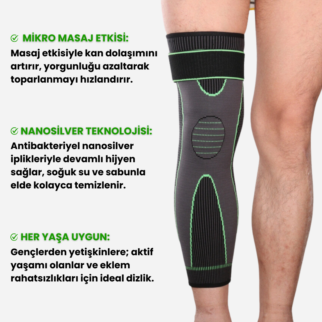 sorish™ Nefes Alabilir & Masaj Etkili & Kompresyon Dizlik
