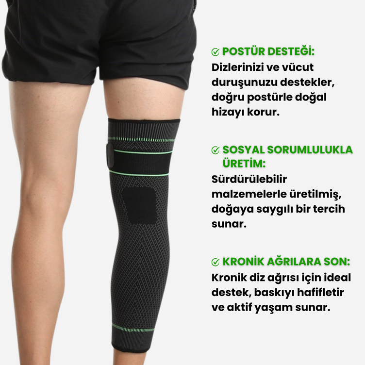 sorish™ Nefes Alabilir & Masaj Etkili & Kompresyon Dizlik