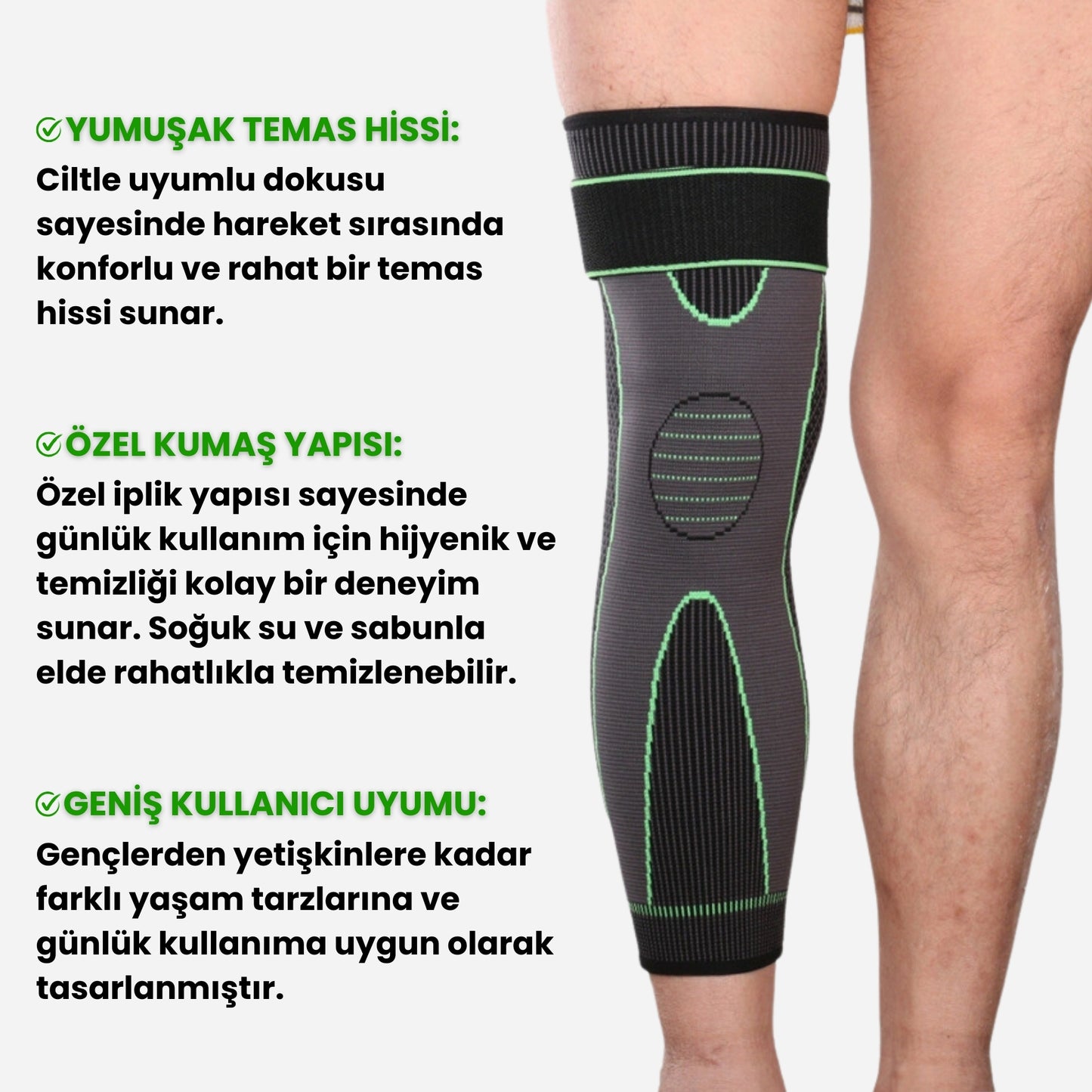 Sorish™ Nefes Alabilir & Masaj Etkili & Kompresyon Dizlik