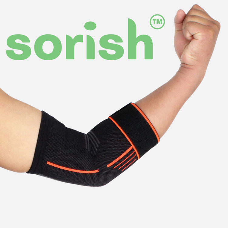 sorish™ Nefes Alabilir & Masaj Etkili & Ayarlanabilir Kompresyon Dirseklik
