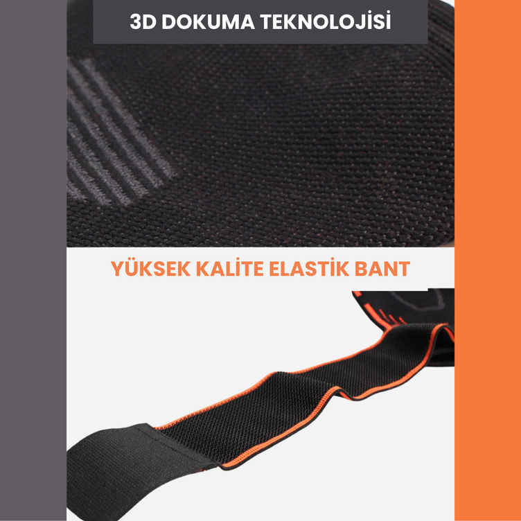 sorish™ Nefes Alabilir & Masaj Etkili & Ayarlanabilir Kompresyon Dirseklik