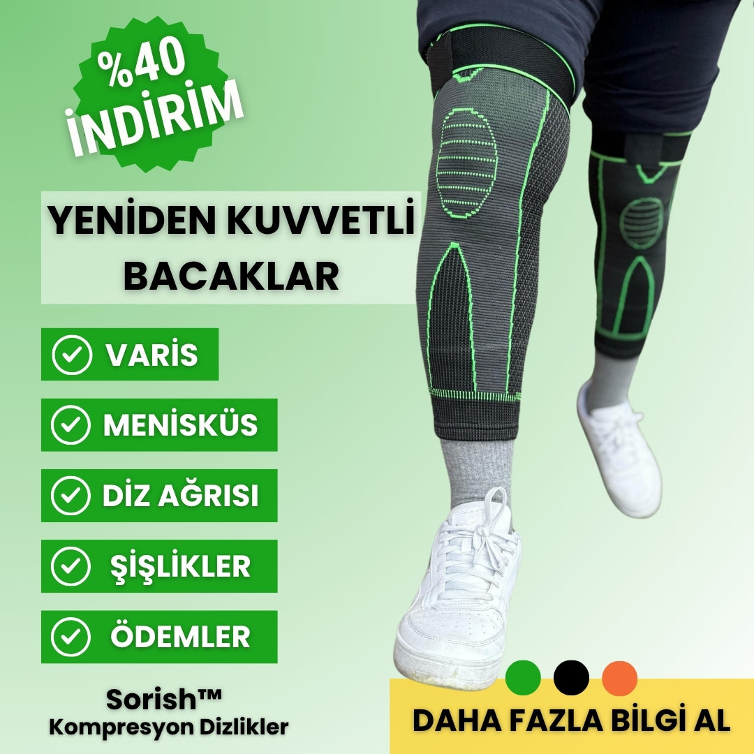 Sorish™ Nefes Alabilir & Masaj Etkili & Kompresyon Dizlik