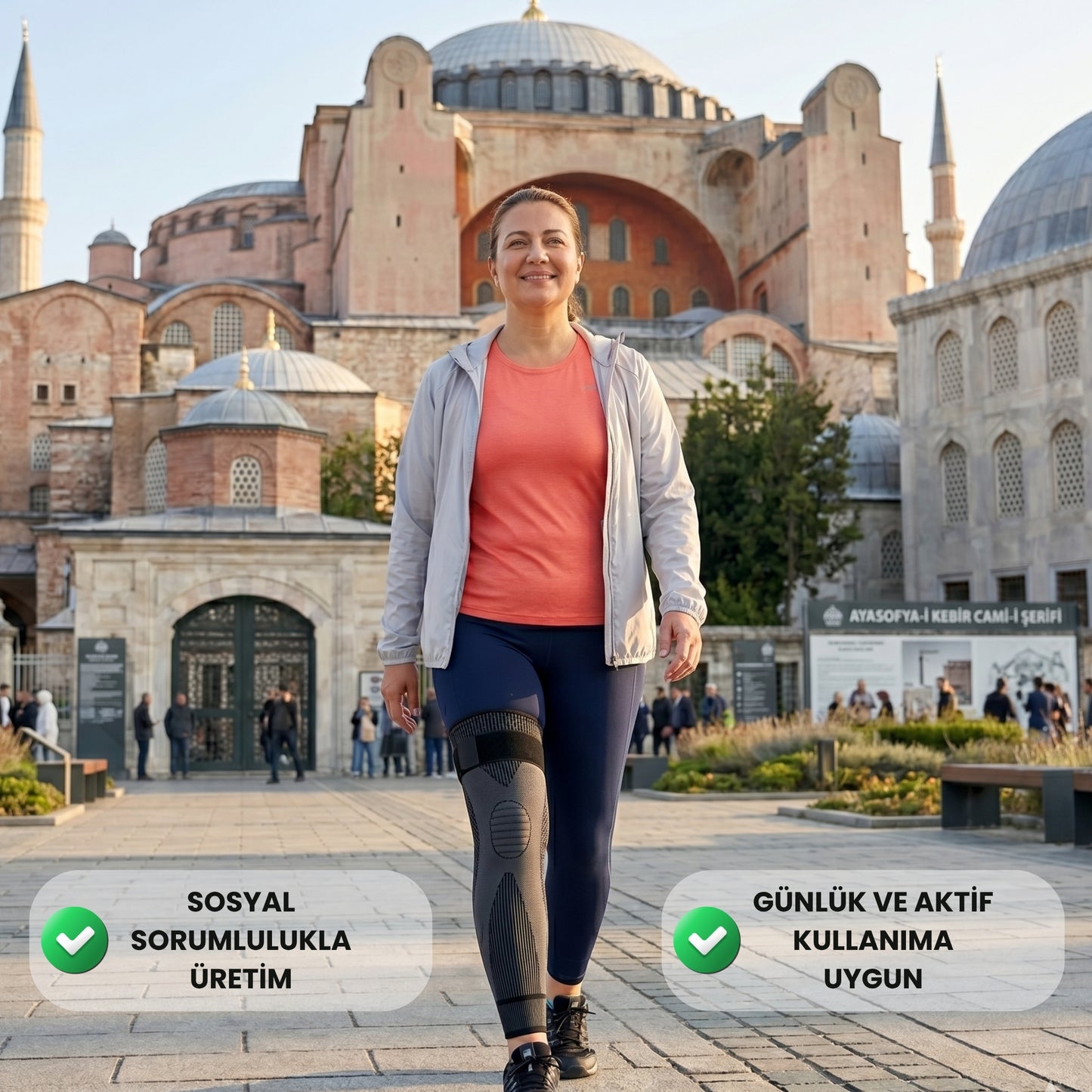 Sorish™ Nefes Alabilir & Masaj Etkili & Kompresyon Dizlik