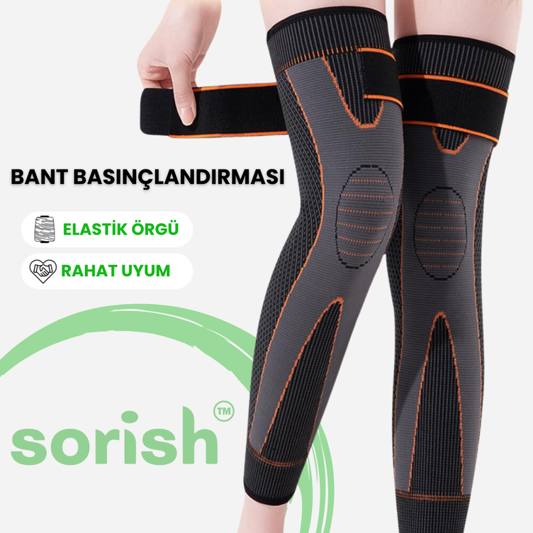 sorish™ Nefes Alabilir & Masaj Etkili & Kompresyon Dizlik